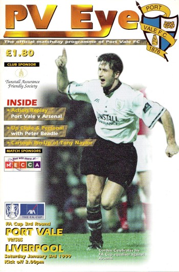 Match programme
